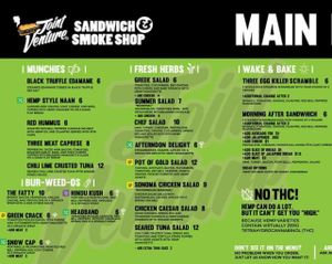   at Joint Venture Sandwich & Smoke Shop in Corpus Christi