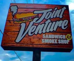  at Joint Venture Sandwich & Smoke Shop in Corpus Christi