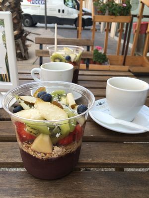 Açaí bowl  at RawAttitude in Malaga