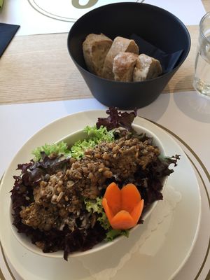 Linsensalat at Die Leckerei in St Gallen