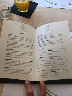 Speisekarte 1 at Die Leckerei in St Gallen