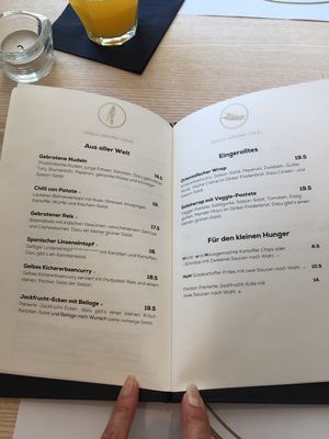 Speisekarte 2 at Die Leckerei in St Gallen
