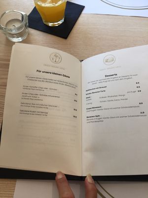 Speisekarte 3 at Die Leckerei in St Gallen