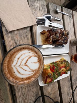  at Pilgrims Coffee House in Lindisfarne