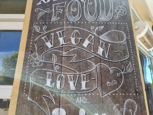 Outdoor sign at Cafe Mair's in Fredericia