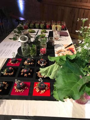 Catering for Food Art Week, Berlin at Wildeküche in Berlin