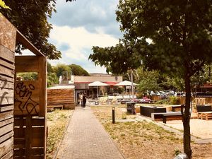 our whole garden.  at Wildeküche in Berlin