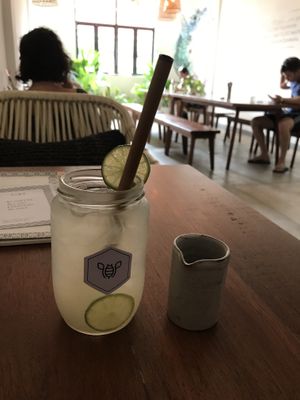 Fresh lime extract @ Vibe Café, Siem Reap at Vibe Cafe in Siem Reap