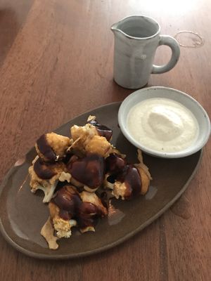 Cauliflower bites @ Vibe Café, Siem Reap at Vibe Cafe in Siem Reap