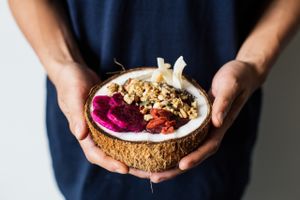 Amazonian bowl  at Vibe Cafe in Siem Reap