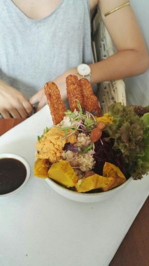 the ritual bowl at Vibe Cafe in Siem Reap