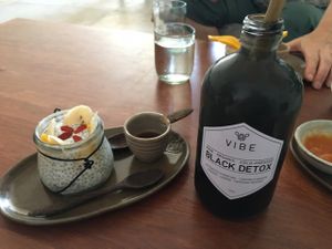 Chia Pudding & Elixir at Vibe Cafe in Siem Reap
