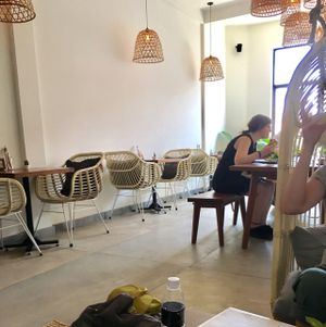 Upstairs Interior at Vibe Cafe in Siem Reap