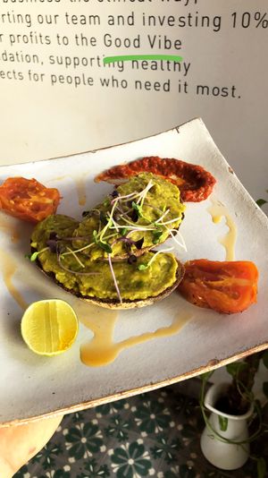 Avo Toast was everything!  at Vibe Cafe in Siem Reap