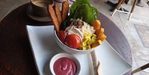 Buddha Bowl at Vibe Cafe in Siem Reap