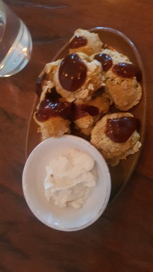 Cauliflower buffalo wings at Vibe Cafe in Siem Reap