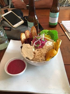 Ritual bowl at Vibe Cafe in Siem Reap