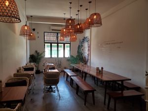 Upstairs. at Vibe Cafe in Siem Reap