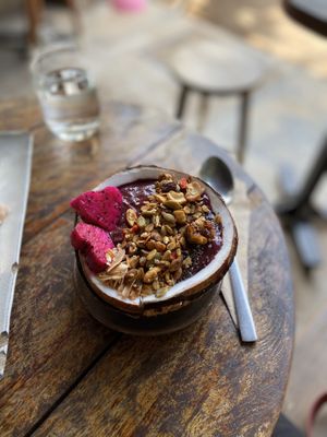Amazonian açaí bowl at Vibe Cafe in Siem Reap