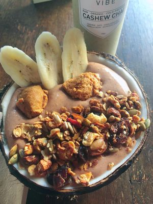 Chocolate Dream Bowl! at Vibe Cafe in Siem Reap