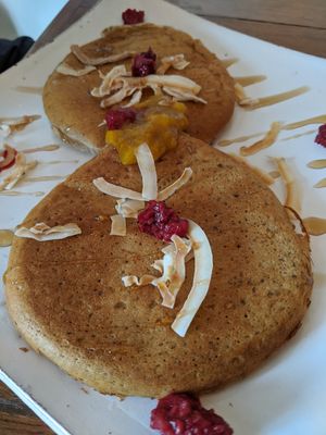 Pancakes at Vibe Cafe in Siem Reap