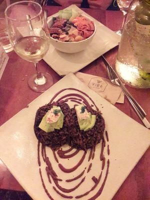 Tacos and bowl 🌱 at Vibe Cafe in Siem Reap