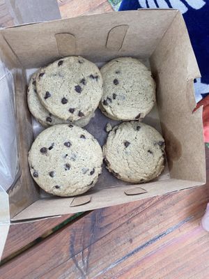Chocolate chip cookies  at Wheatberry Bake Shop in Snyder