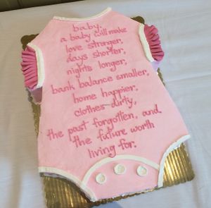 Baby shower cake. It's a boy!  at Wheatberry Bake Shop in Snyder