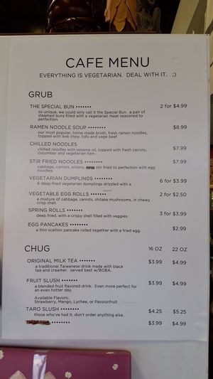 ;~) at Eastside Asian Market & Cafe in Orlando