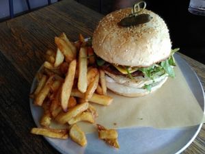 Green Mack Burger  at The Green Lion Pub in Rozelle