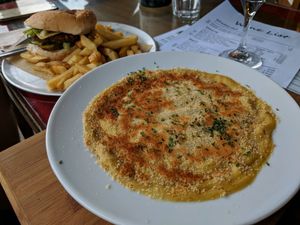 Mac cheese at The Green Lion Pub in Rozelle