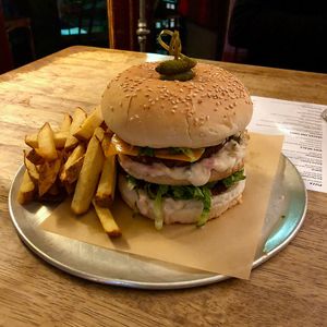 Big Mac  at The Green Lion Pub in Rozelle