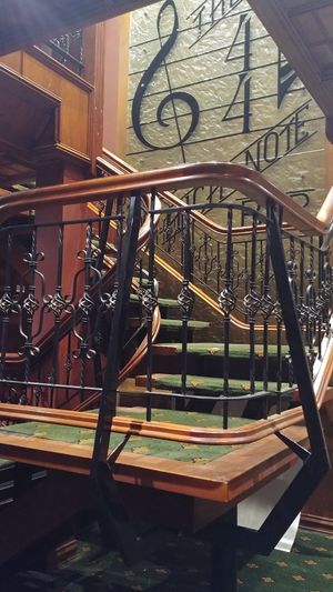 Stairway to Green Lion at The Green Lion Pub in Rozelle