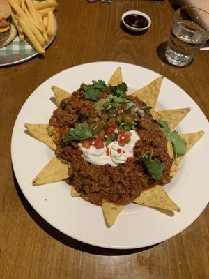 Nachos! at The Green Lion Pub in Rozelle
