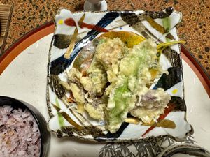 Tempura   at Chikuyou in Yasugi