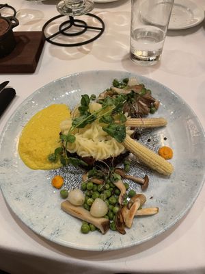 Vegan shepherds pie   at Hollywood Brown Derby in Orlando