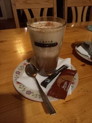 Vegane Heiße Schokolade at Der Auflauf in Wurzburg