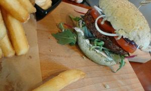 dutch weed burger at Stoom in Middelburg