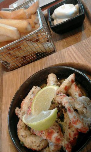 vegan gamba's at Stoom in Middelburg