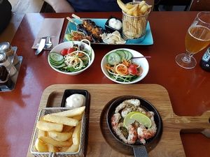 our lunch at Stoom, Middelburg at Stoom in Middelburg