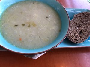 Onion soup at Stoom in Middelburg