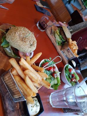 The best vegan burger I ever had and I was soo satisfied after this! at Stoom in Middelburg