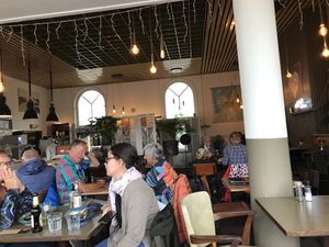 Binnenzijde restaura at Stoom in Middelburg