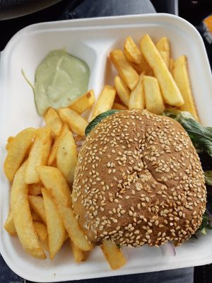 Seawheed-Burger at Stoom in Middelburg