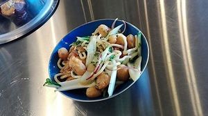 Chickhen like Noodles bowl at Stoom in Middelburg