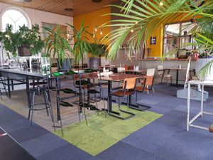 Inside the spaceious station at Stoom in Middelburg