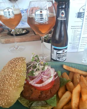 Dutch Weed Burger  at Stoom in Middelburg