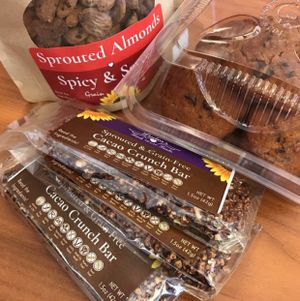 more goodies  at Lydia's Health Foods in Petaluma