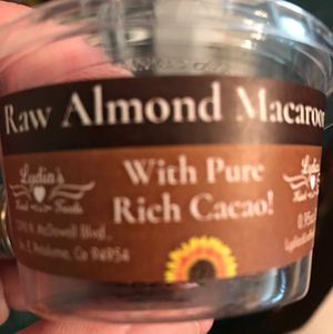 macaroon at Lydia's Health Foods in Petaluma