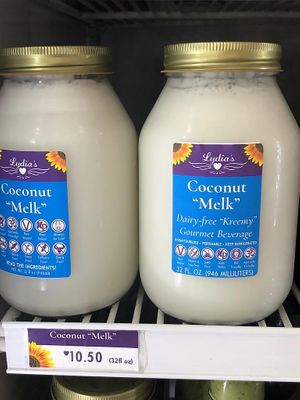 Refreshing!!!  at Lydia's Health Foods in Petaluma